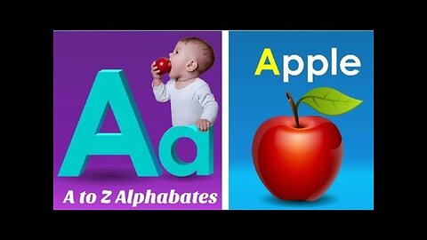 Phonics Song with TWO Words - A For Apple - ABC Alphabet Songs with Sounds for Children 2
