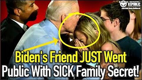 YUCK! Biden’s Friend Just Went Public With a SICK Family Secret
