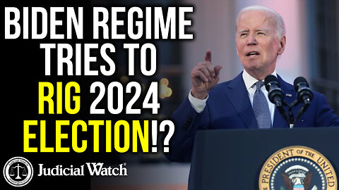 Biden Regime Tries to RIG 2024 Election!?