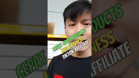 Cara Mula Tiktok Affiliate Malaysia - Buat Duit Duduk Rumah Guna Handphone