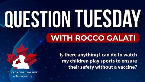 Question Tuesday with Rocco Is there anything I can do to watch my children play sports with no vax?