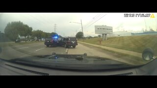 VIDEO: Warren police officer injured after suspect rams his vehicle during pursuit