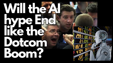 Top tech Analyst says AI is like the Dotcom Gold Rush, BUT will it END that way too!?