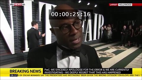 Best Picture director Barry Jenkins mentions Flat Earth to Sky News after Academy Awards ✅