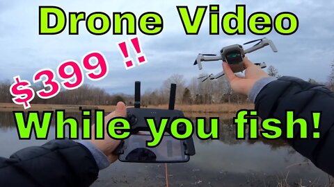Fishing and filming with a Drone - Your own personal film crew