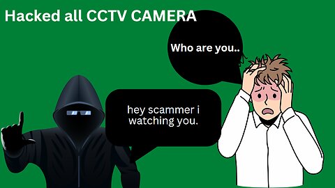 Scammer got panic when Hacker hacked all CCTV camera 😱