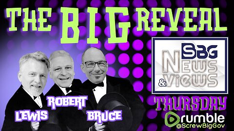 The BIG Reveal with Lewis, Robert & Bruce! DON'T MISS IT!