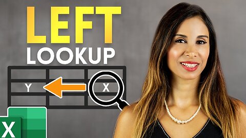 Left Lookup in Excel with XLOOKUP (Made Easy)