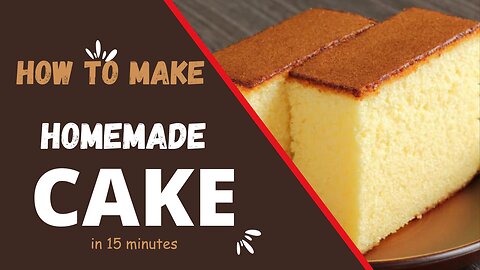 The secret of making the perfect homemade cake