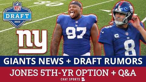 HUGE News On Giants QB Daniel Jones + Spicy NFL Draft Rumors