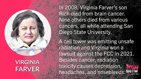 Ep. 407 - Virginia Farver Warns About Cancer-Causing 5G Radiation After the Tragic Loss of Her Son