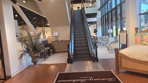 2003 Thyssenkrupp Velino Escalators at FurnitureLand South (Jamestown, NC)