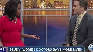 Dr. Soria discusses report that says women doctors save more lives