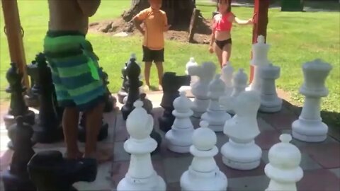Giant Chess 5 minute Blitz - Danilo vs Atai, 7-18-2020, Great Divide Campground