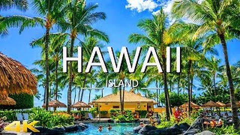 Hawaii (4K UHD) | Relaxing music for meditation and sleep | Video with nature