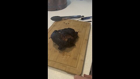 Smoked Boneless Pork Shoulder