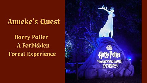 Harry Potter, a forbidden forest experience