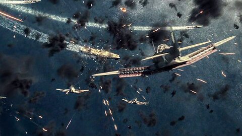 Midway (2019) | First dive bombing on Jap carriers | Destruction of the Akagi