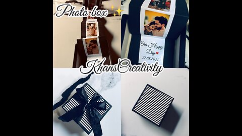 Photo box with many pictures and love quotes ♥️