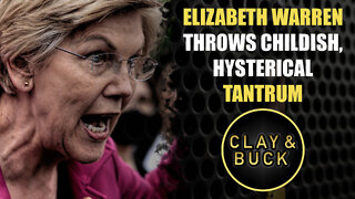 Elizabeth Warren Throws Childish, Hysterical Tantrum