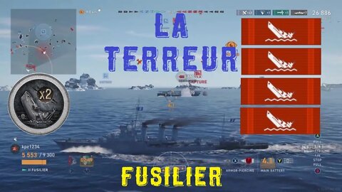Tech Tree Spotlight: Fusilier (World of Warships Legends)