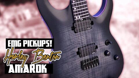 Harley Benton Amarok Guitar Review (with EMG Humbuckers)