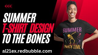 Summer Party Time To The Bones| Skeleton Lovers Gifts| Dancing Skeletons| Summer Funny T-Shirt