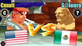 Street Fighter Alpha: Warriors Dreams (Cmutt Vs. S@lenro) [U.S.A. Vs. Mexico]