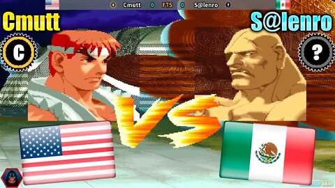 Street Fighter Alpha: Warriors Dreams (Cmutt Vs. S@lenro) [U.S.A. Vs. Mexico]