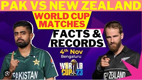 Pakistan vs New Zealand | Top 10 Interesting Match Facts | ALL RECORDS | Best Bowling? Best Batting?