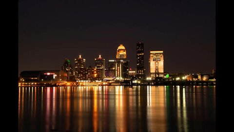 City of Louisville, Kentucky Skyline