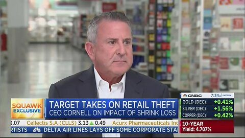 Target CEO Brian Cornell On Retail Theft