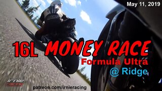 BMW S1000RR "MONEY RACE 16 Laps" @ Ridge Motorsports | Irnieracing