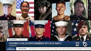 Honoring 12 fallen servicemembers