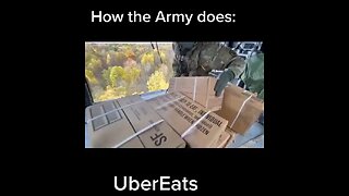 Uber eats army edition