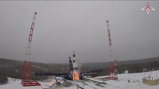 Soyuz-2.1a launch vehicle takes off and delivers spacecraft to intended orbit as planned