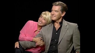 EMMA THOMPSON and PIERCE BROSNAN (Amazingly Honest) Interview about AGING and BEAUTY