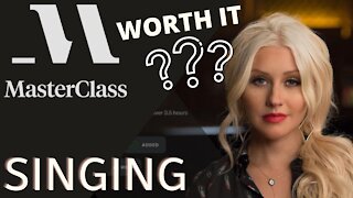 CHRISTINA AGUILERA SINGING MASTERCLASS REVIEW - WORTH IT? Vocal Coach