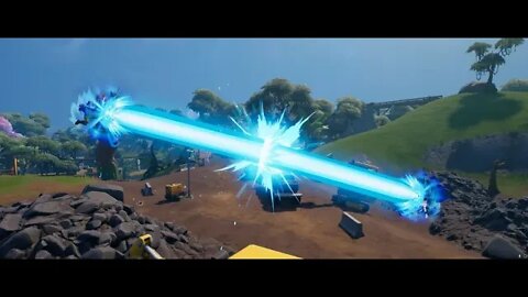 Fortnite: KAMEHAME BEAM CLASH!!