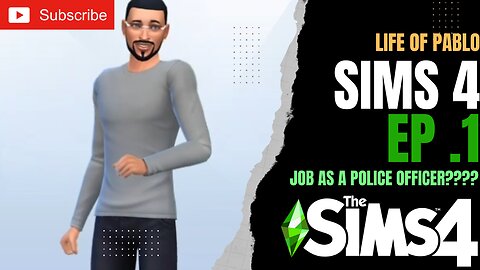 PABLO IS NOW A POLICE OFFICER - SIMS 4 - EP 1