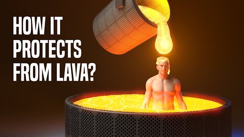 What Happens If You Fall Into Molten Lava (The Leidenfrost Effect)