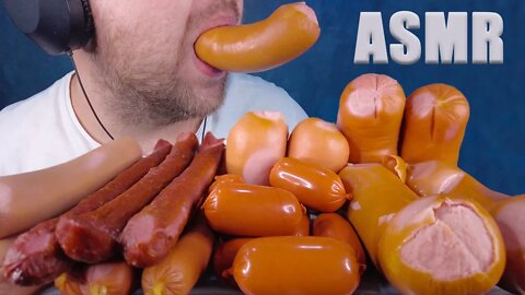 ASMR SAUSAGE PARTY 소시지 먹방 SAUSAGES KIELBASA ASMR MUKBANG EATING SHOW (EATING SOUNDS) NO TALKING