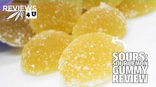 SOURS: SOUR LEMON 20MG GUMMY REVIEW | MEDIBLE MUNCHIES - EUPHORIA EXTRACTIONS