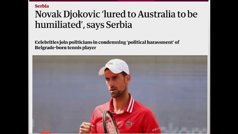 The Real Reason Behind Australia's Very Public Shaming Being Used on World Number One Novak Djokovic