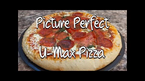 U-MAX OUTDOOR PIZZA OVEN makes PERFECT PIZZA