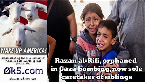 Razan al-Rifi, orphaned in Gaza bombing, now sole caretaker of siblings