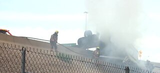Nevada Highway Patrol: 3 killed, including child, in fiery I-15 crash
