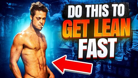 How Brad Pitt Got His Ripped Fight Club Body! (Fat Loss Diet Hack)