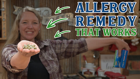 Throw away your Allergy Meds (Easy Herbal Allergy Remedy that really Works)