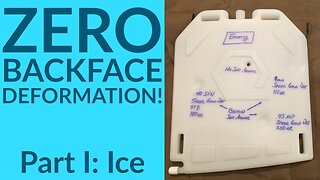 IcePlate® Ballistic Protection Ability Part I - Ice